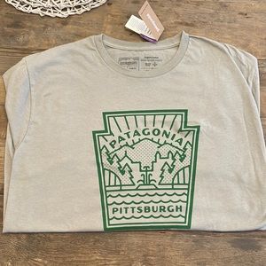 Extremely Rare Patagonia Pittsburgh Shirt XL Slim Fit